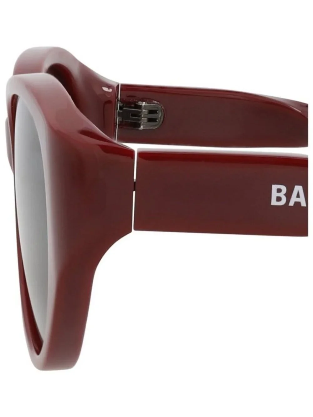 New Balenciaga Womens Round/Oval Burgundy Burgundy Grey Fashion Designer Sunglas